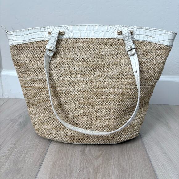 Brahmin Medium Bowie Natural Dixon - Picture 6 of 16